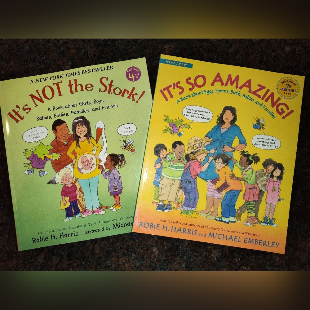 Early Sex Education Book Set for different ages